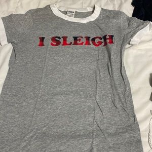 Gray Christmas shirt never worn